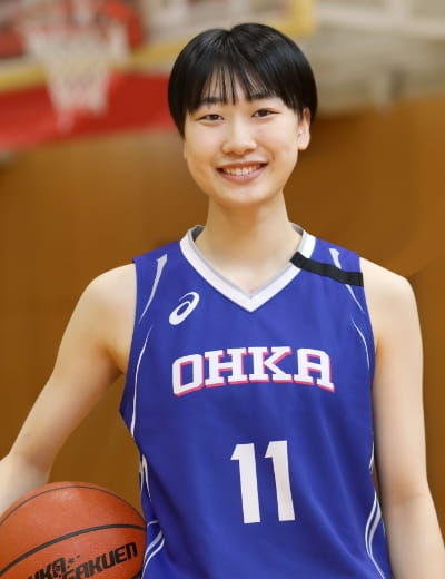 桜花学園女子バスケットボールTシャツ 新入生紹介】 #20角田絆奈(ララ) 🎂11月20日 🏫桜花学園高等学校