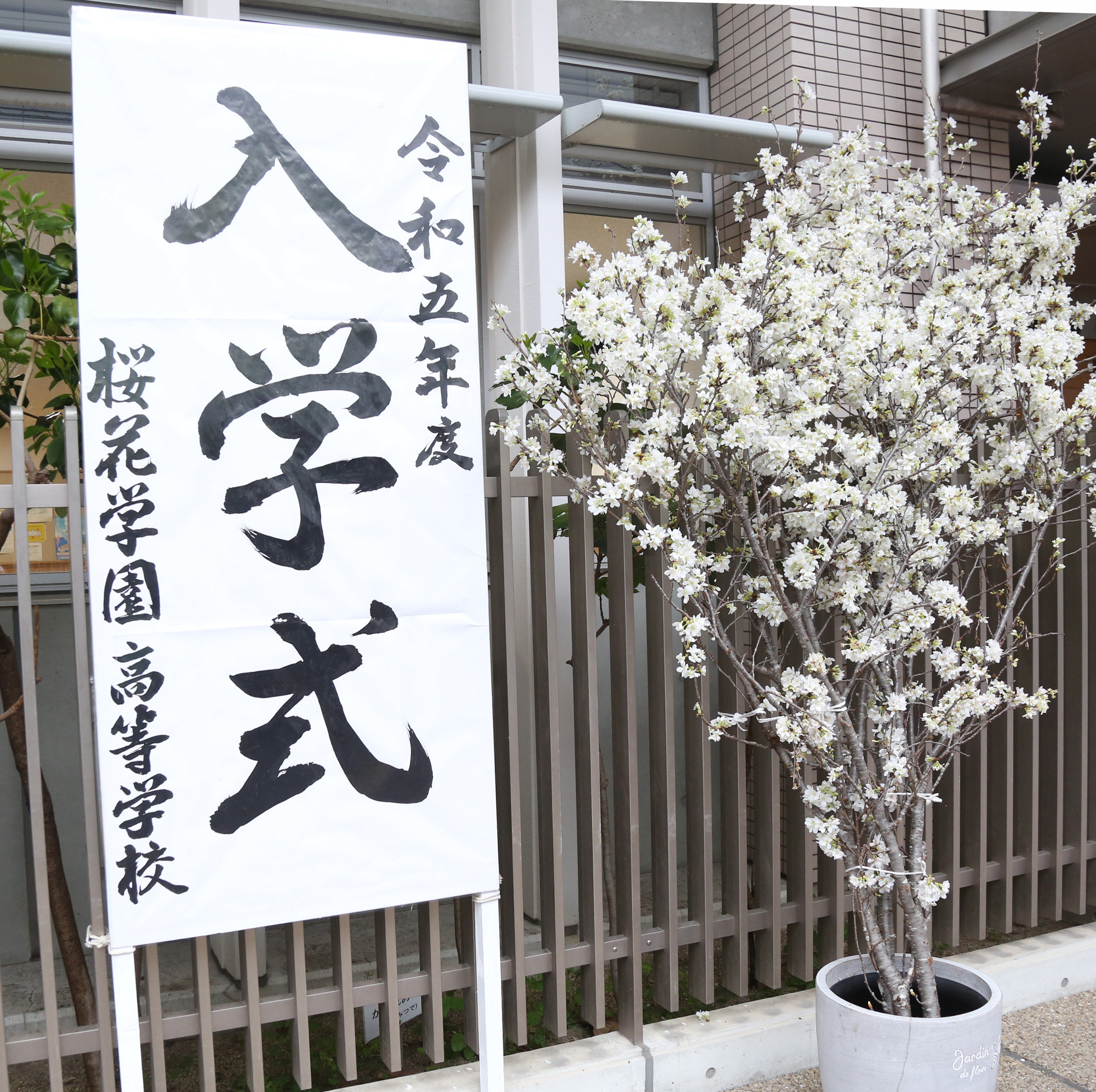 令和5年度入学式を挙行しました🌸 – 桜花学園高等学校
